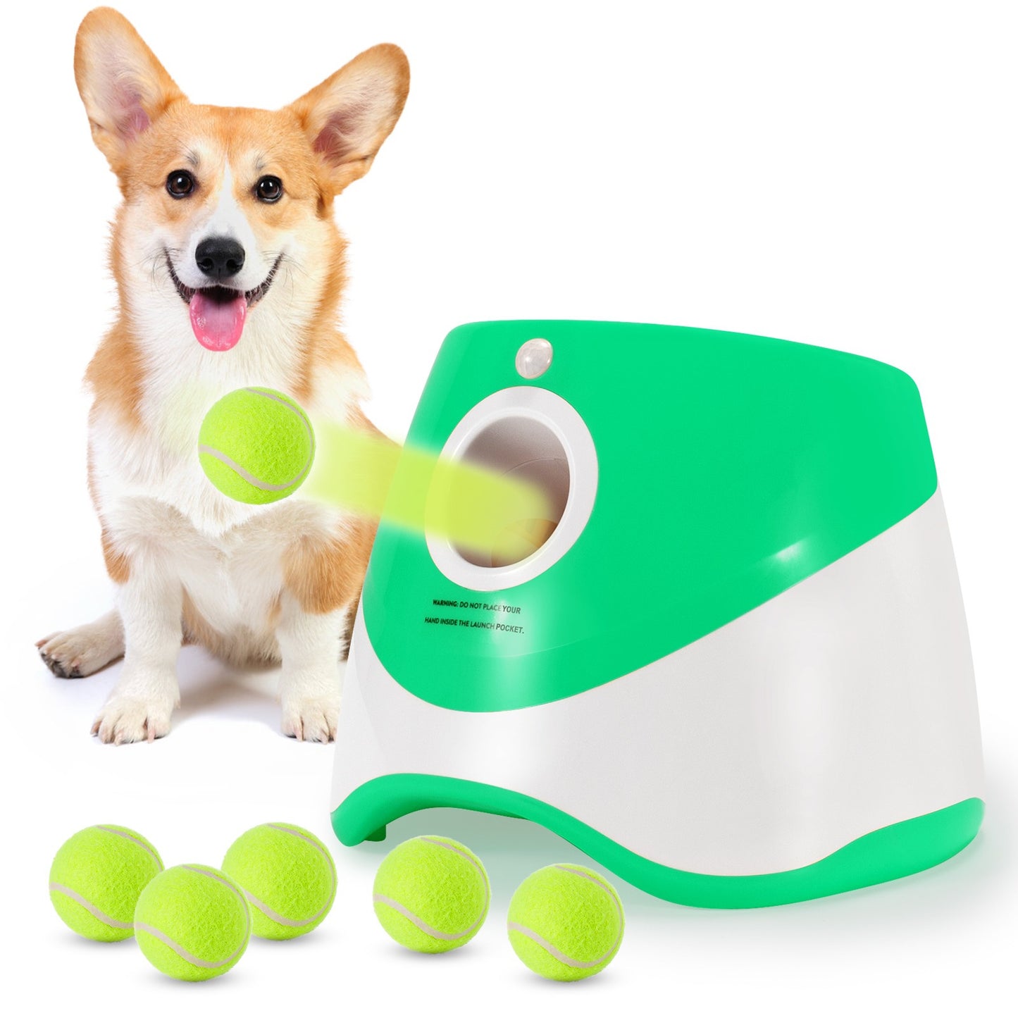 Automatic Dog Ball Launcher With Three Distance Settings