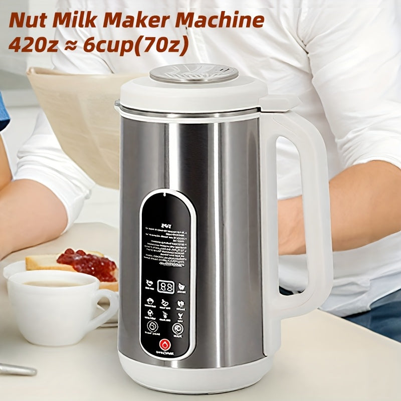 Nut Milk Maker for Homemade Plant Based Beverages and More