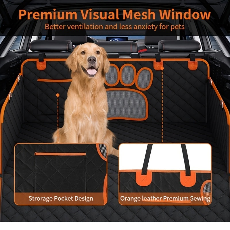 Heavy Duty Waterproof Dog Seat Cover for Cars and SUVs