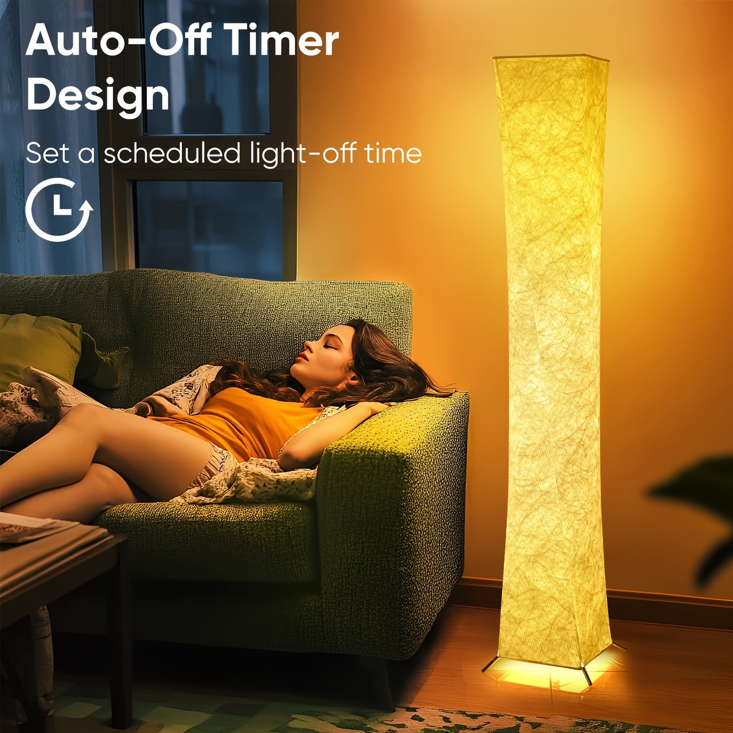 Soft Light Floor Lamp with Modern Design for Any Room