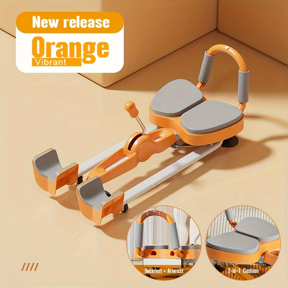 Adjustable 2-in-1 Leg Stretcher and Stool for Fitness
