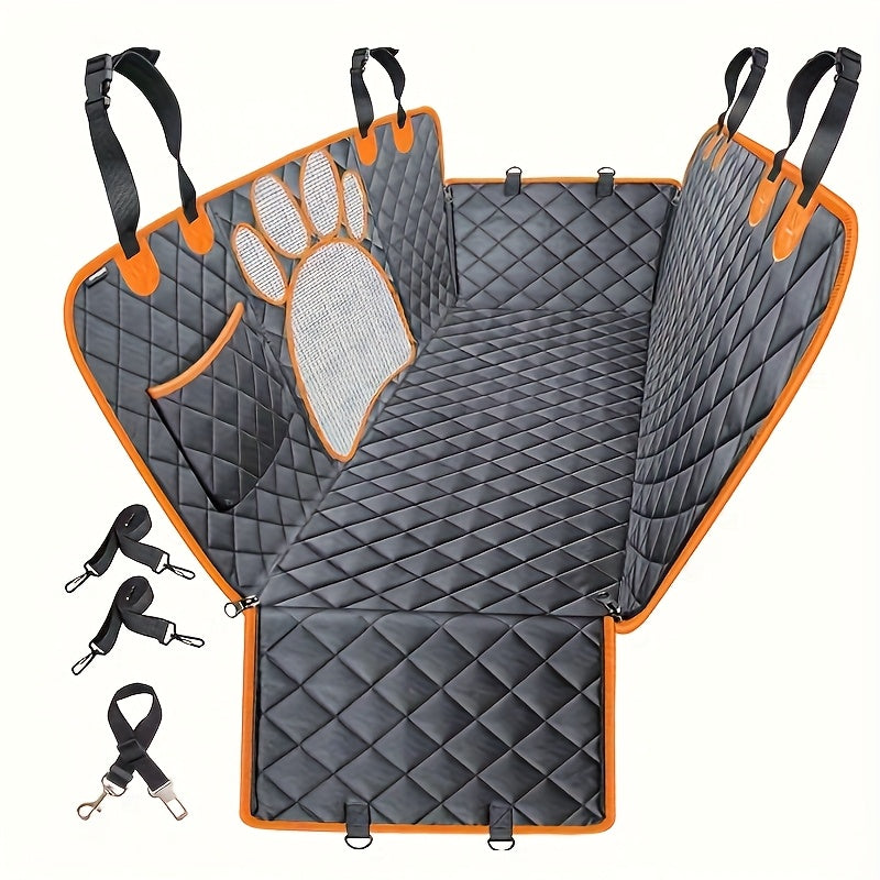 Heavy Duty Waterproof Dog Seat Cover for Cars and SUVs