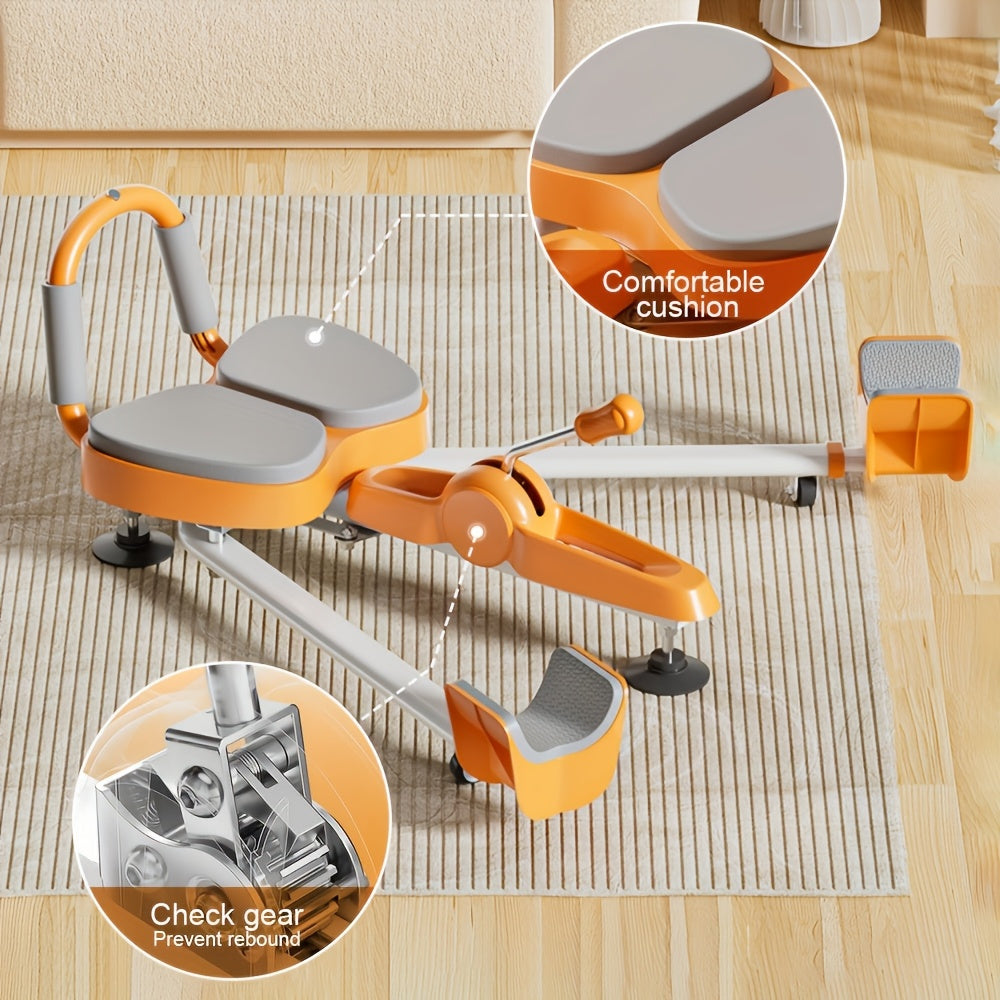 Adjustable 2-in-1 Leg Stretcher and Stool for Fitness