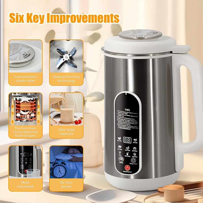 Nut Milk Maker for Homemade Plant Based Beverages and More