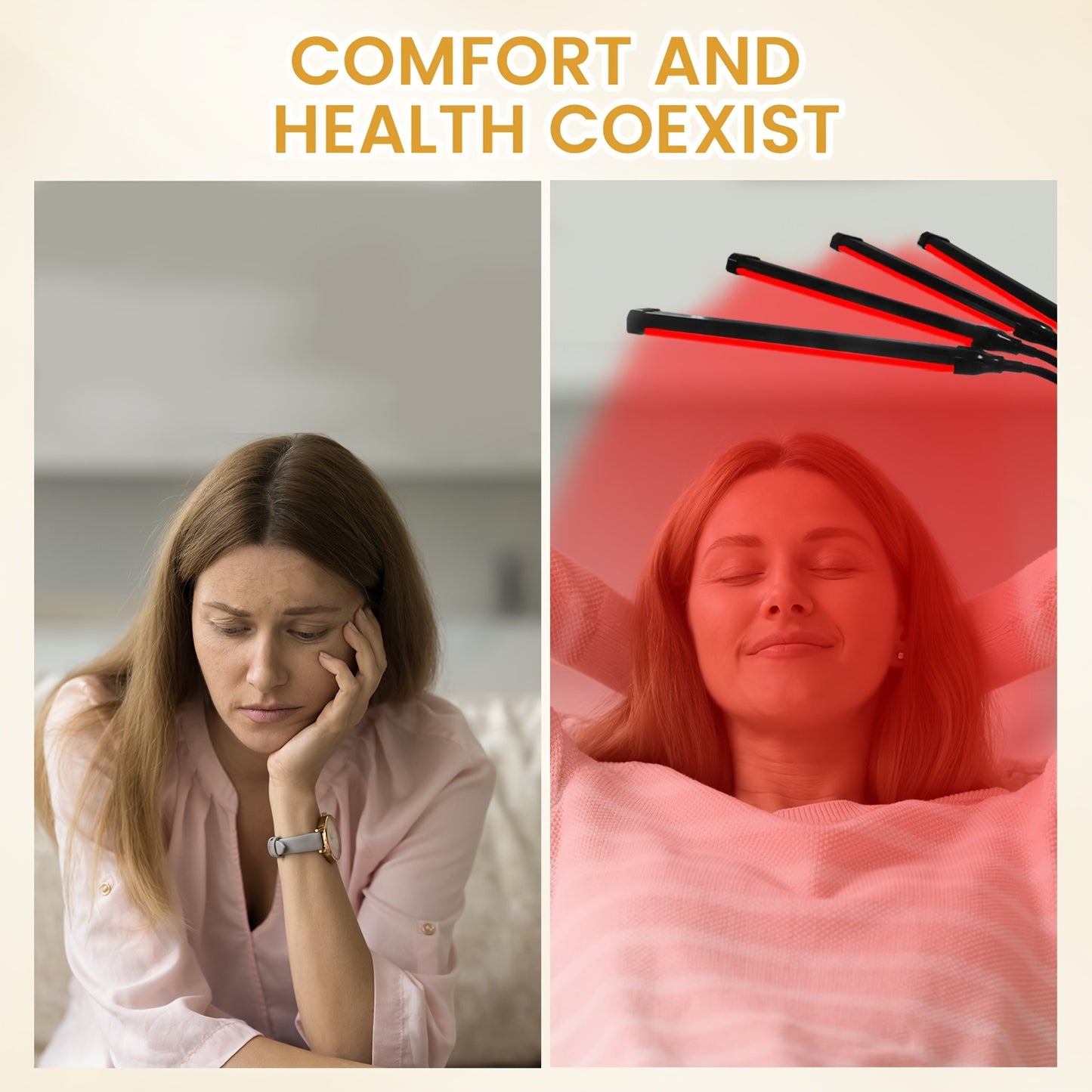 RedGlow Pro – Near Infrared Light Therapy Device for Home Use