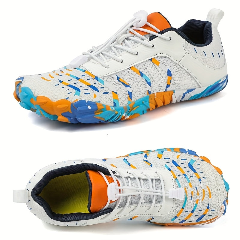 Unisex Barefoot Running Shoes with Breathable Mesh and Traction