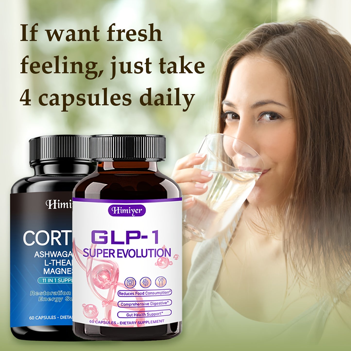 Cortiso and GLP-A Capsules for Healthy Sleep and Comfort