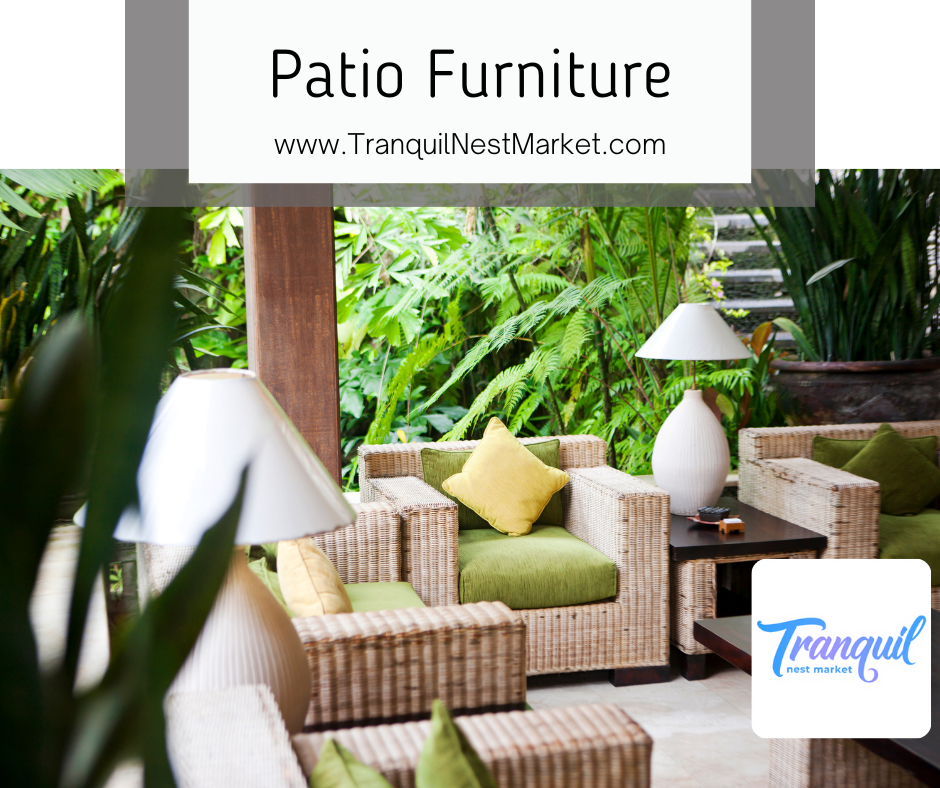 Relax in Style: Transforming Your Outdoor Space with the Right Patio Furniture