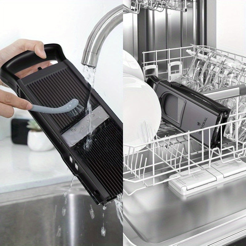 Safe Mandoline Slicer For Effortless Vegetable Chopping And Slicing
