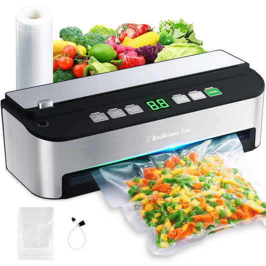 Beelicious 8-in-1 Fully Automatic Vacuum Sealer Machine