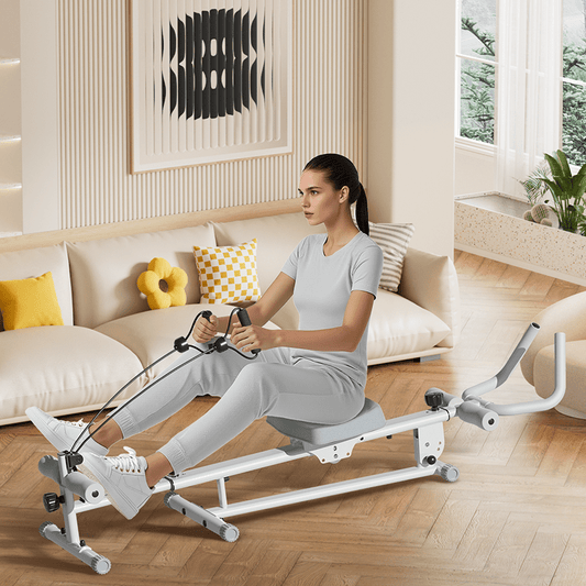 UMAY Foldable Rowing Machine for Home Fitness and Training