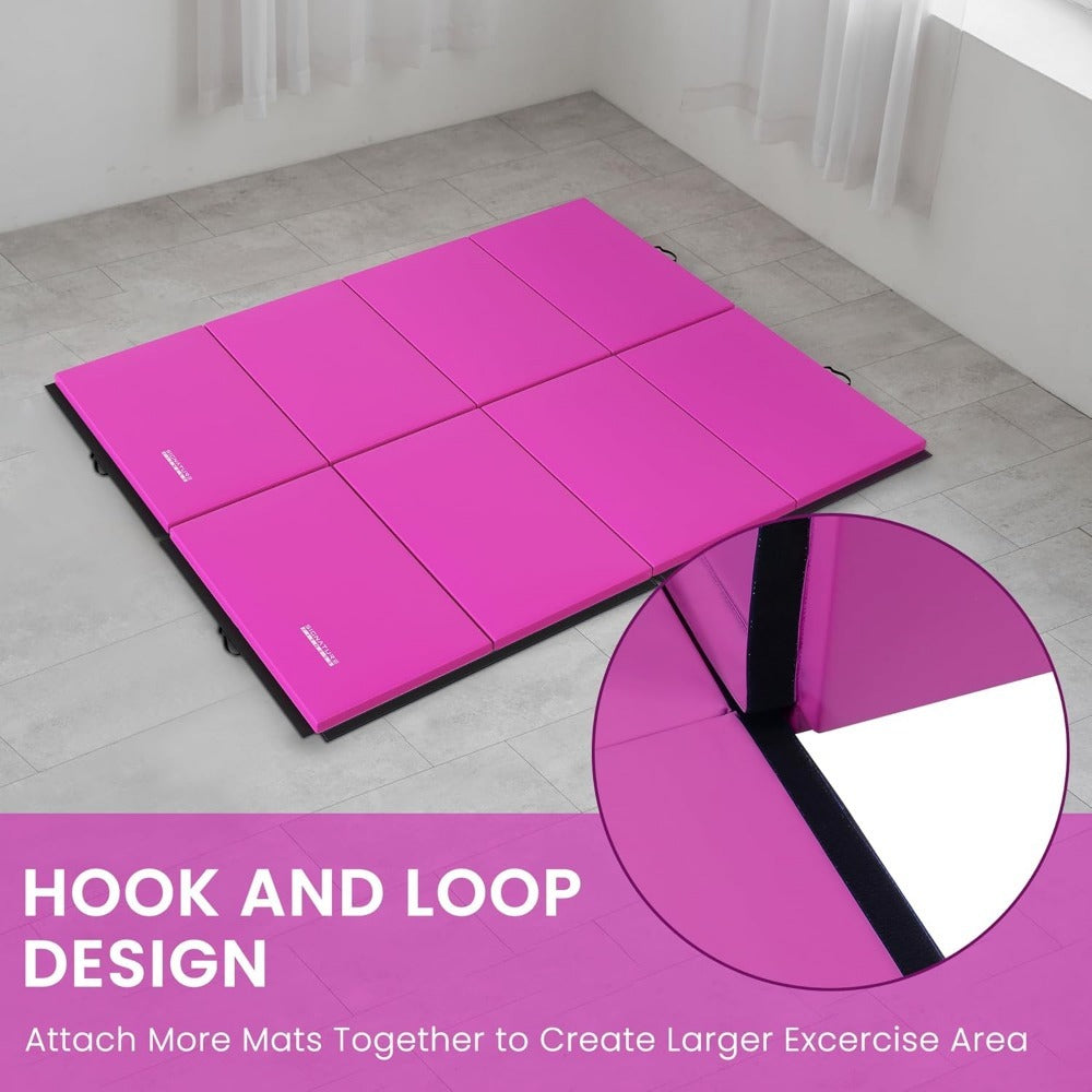 Signature Fitness Folding Exercise Mat for MMA and Gymnastics