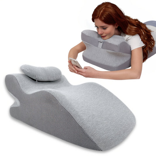 Supportive Bed Wedge Pillow With Removable Washable Cover