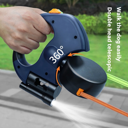 360 Degree Rotating Stretchable Pet Leash for Dogs