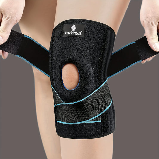Professional Adjustable Knee Brace with Patella Gel Pad Support