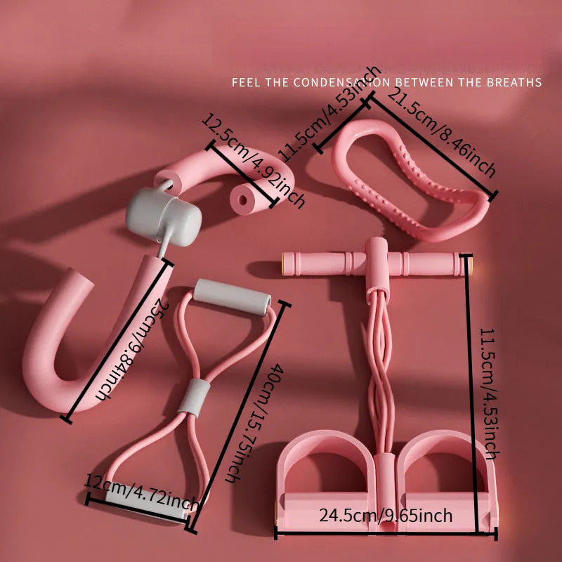 Home Fitness Equipment Set for Effective Workouts and Stretching