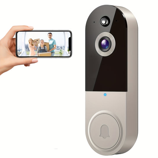 1080P Video Doorbell Camera With Intelligent Body Detection