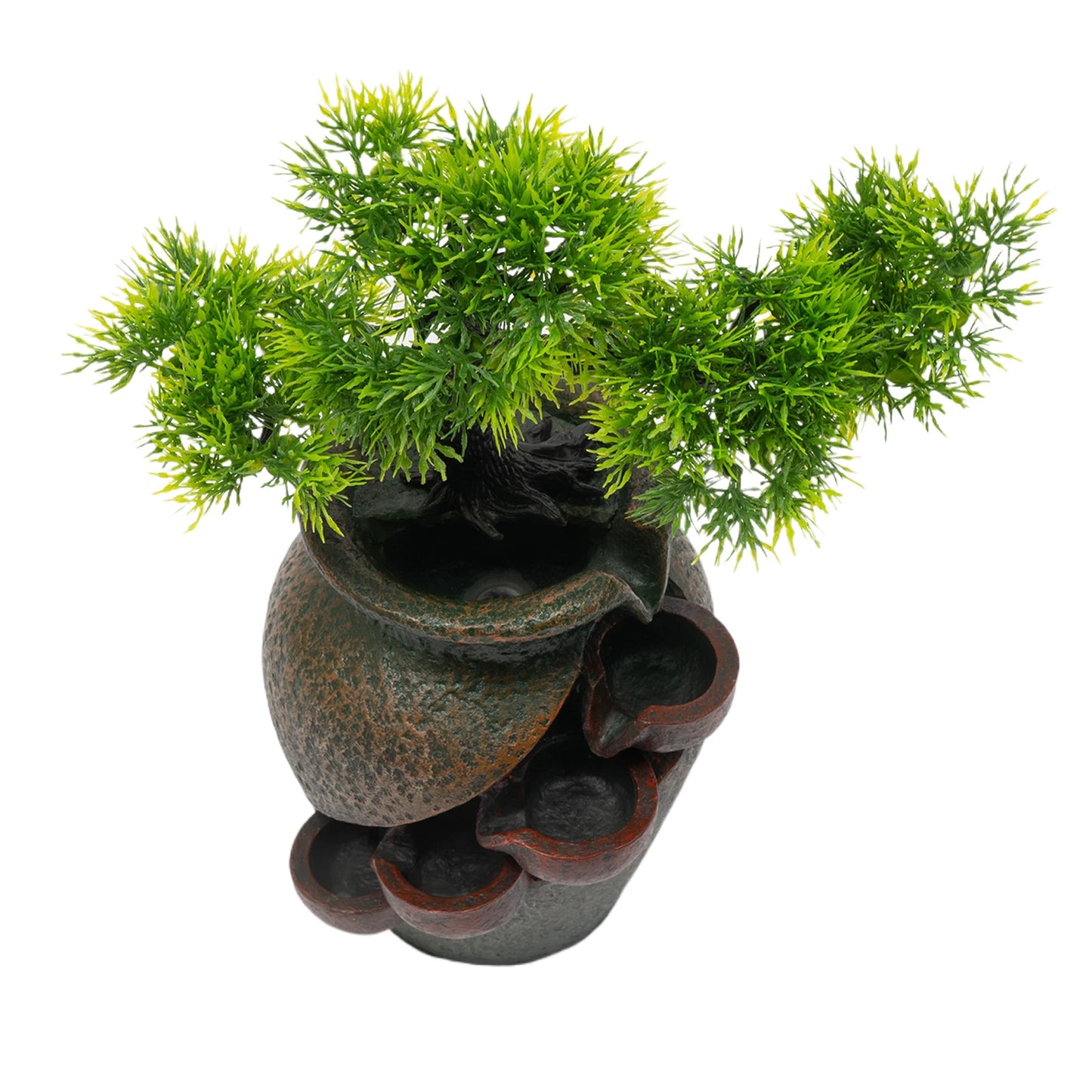 Mini Waterfall Tabletop Fountain Indoor Relaxation Feature