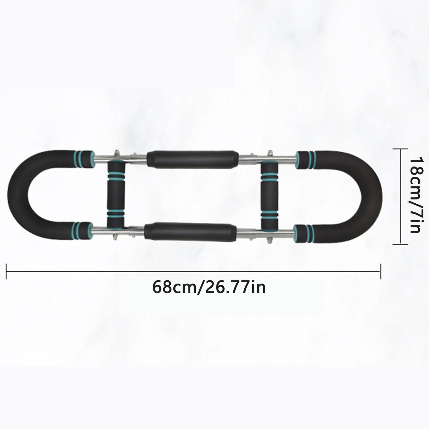 Features U Shape Hand Gripper Twister Arm Trainer Bar