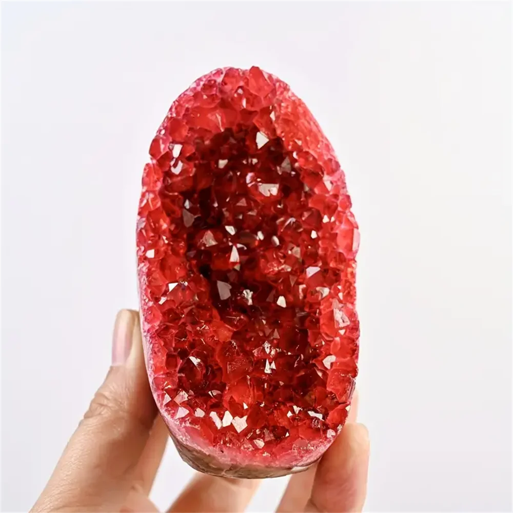 CrystalHola Geode Crystal Cluster Display Stone Specimen