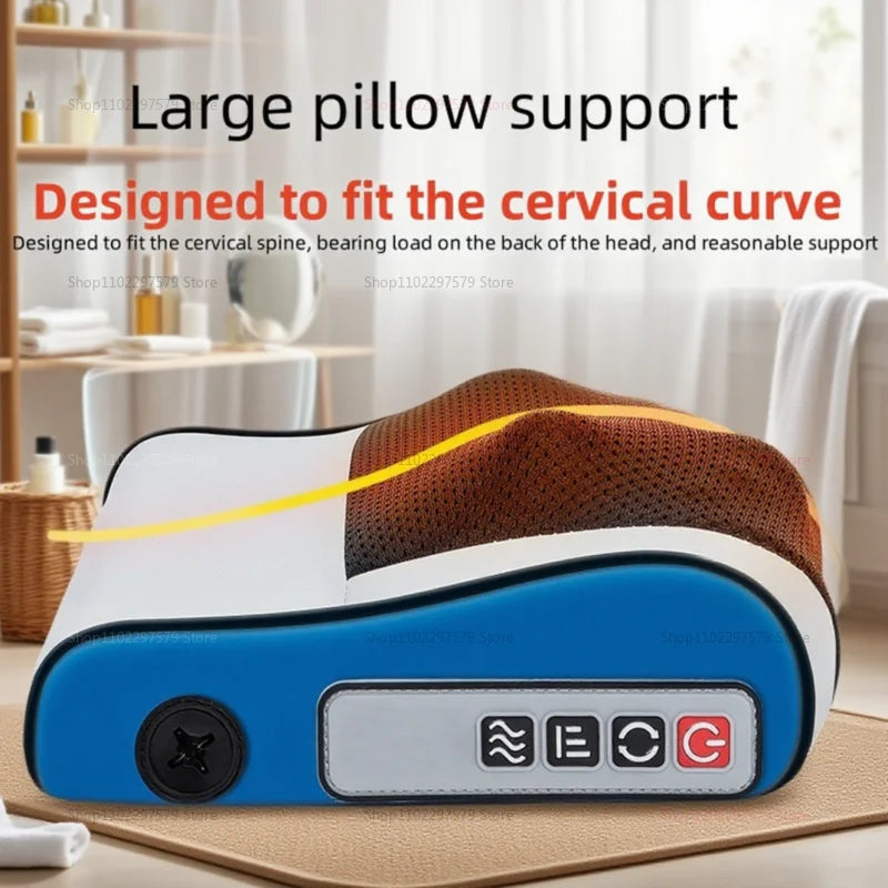 OLOEY Neck Massager With Heated Kneading Pillow For Back