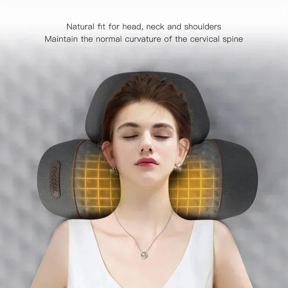 Okayso Electric Neck Massager With Heat And Vibration