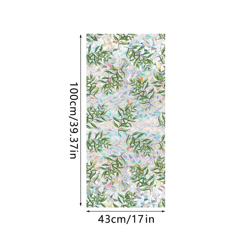 Prismatic Window Film Cling Sun Catcher Decor For Home