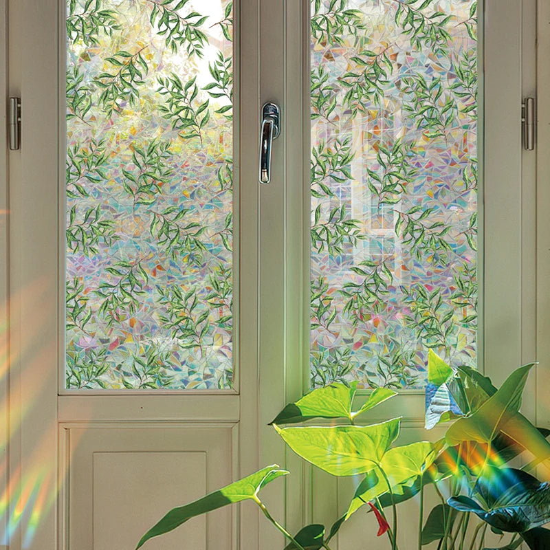 Prismatic Window Film Cling Sun Catcher Decor For Home