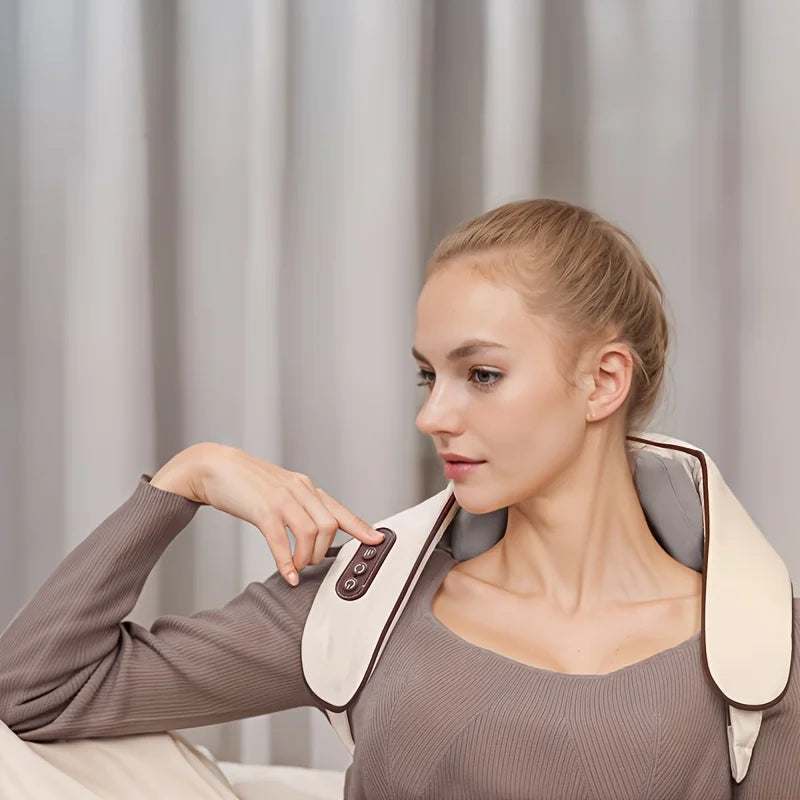 LISM Neck Massager With Heat 5D Deep Tissue Therapy