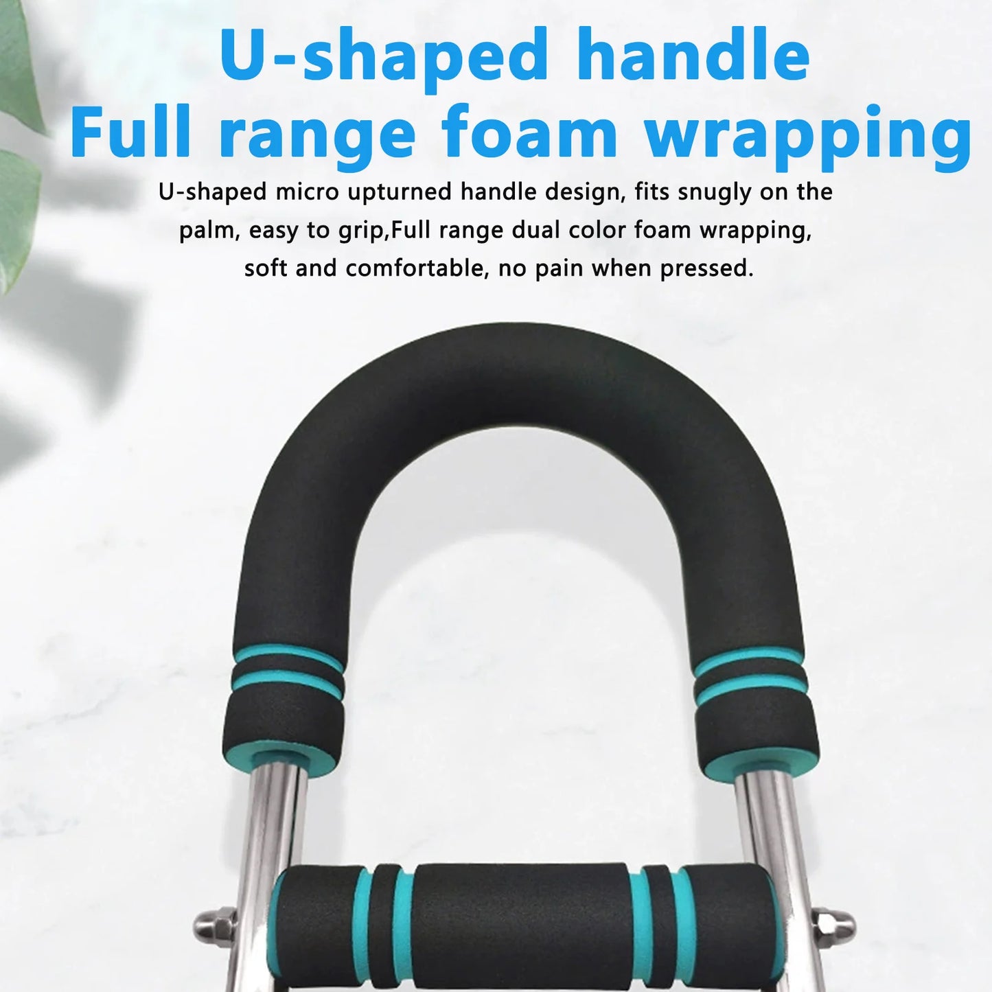 Features U Shape Hand Gripper Twister Arm Trainer Bar