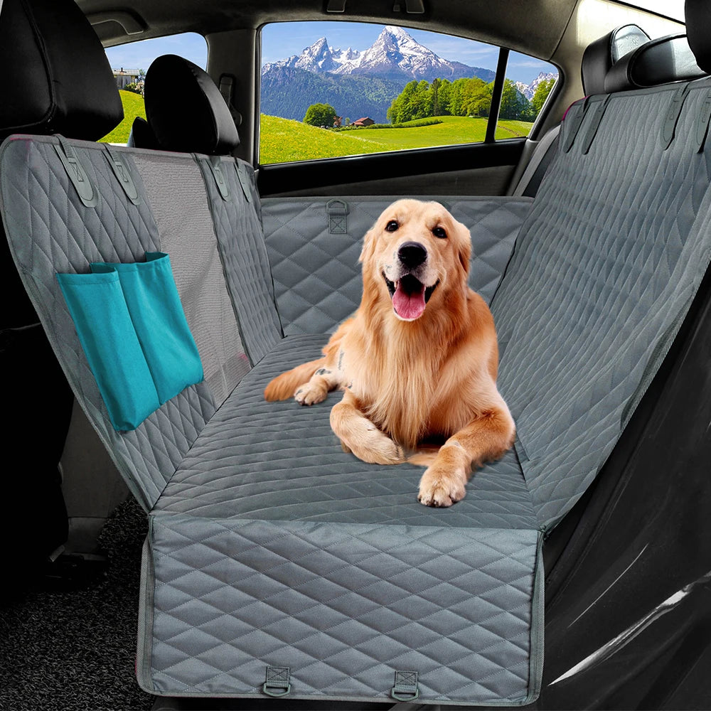 PETRAVEL Waterproof Dog Car Seat Cover Hammock Protector