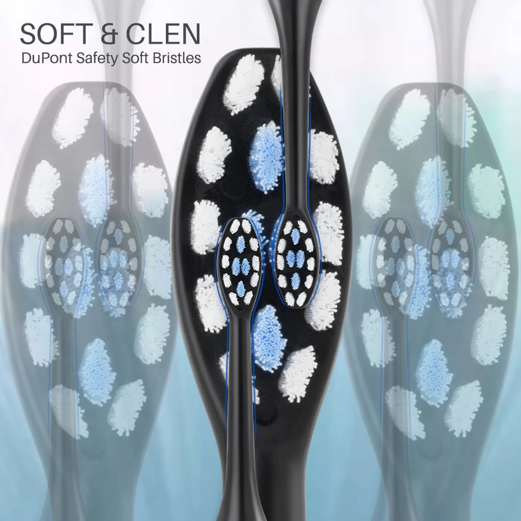 Subort S7 Super Sonic Electric Toothbrush IPX7 Waterproof ReplaceableHeads Advanced