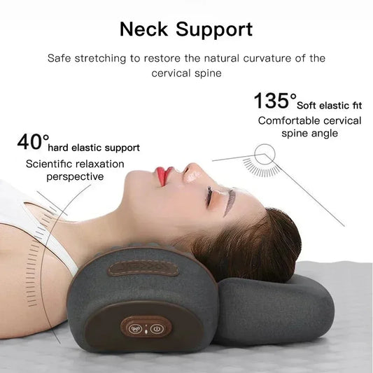 Okayso Electric Neck Massager With Heat And Vibration