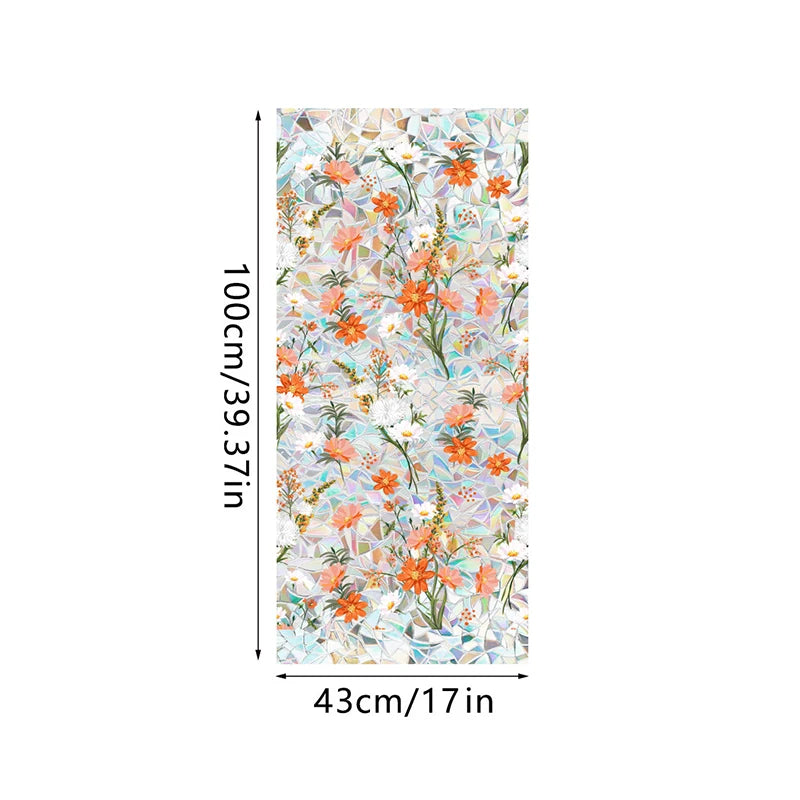 Prismatic Window Film Cling Sun Catcher Decor For Home