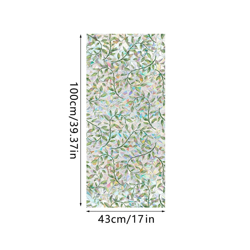 Prismatic Window Film Cling Sun Catcher Decor For Home