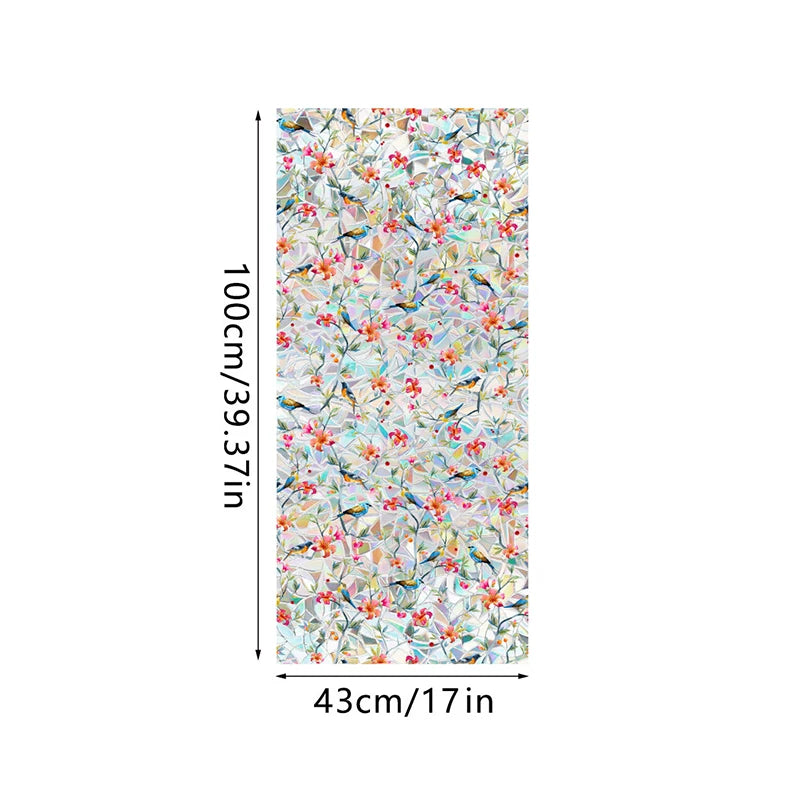 Prismatic Window Film Cling Sun Catcher Decor For Home