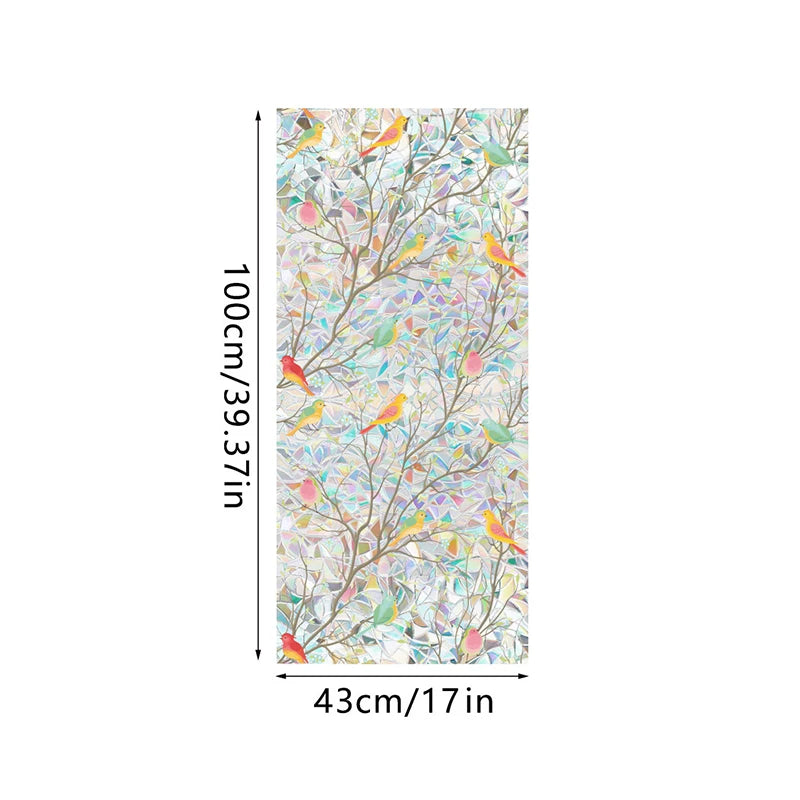 Prismatic Window Film Cling Sun Catcher Decor For Home