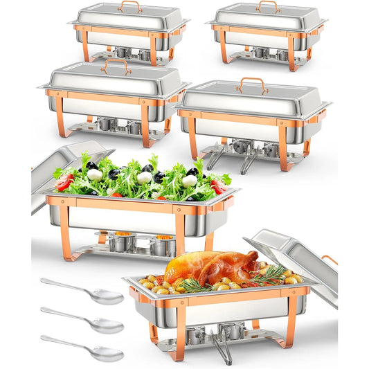 Hign-concerned Buffet Chafing Dishes Set Stainless Steel