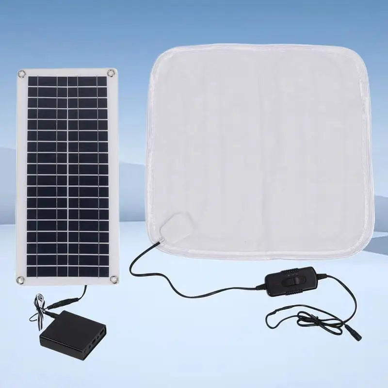 Liilaimic Solar Pet Heating Pad 100W Waterproof Warming Bed