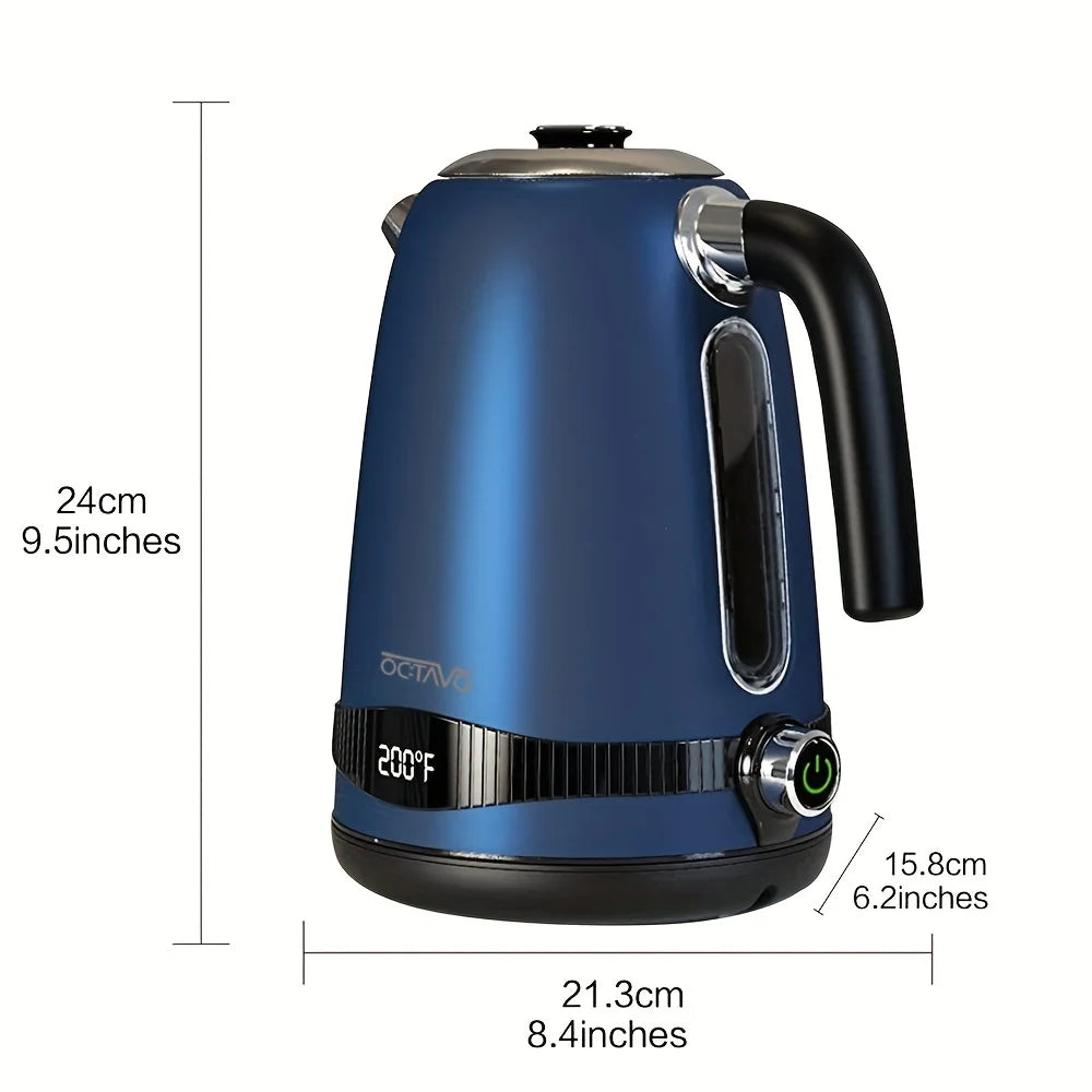 Octavo Electric Kettle Temperature Control LED Display