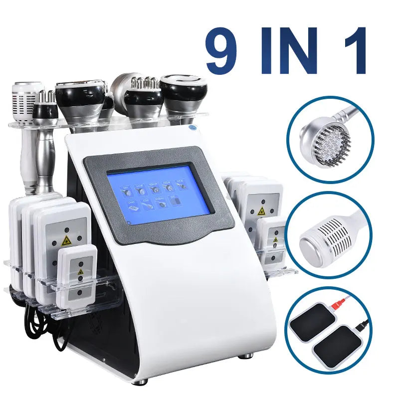 Amilibeauty 9 In 1 Ultrasonic Cavitation 40K Slimming Device