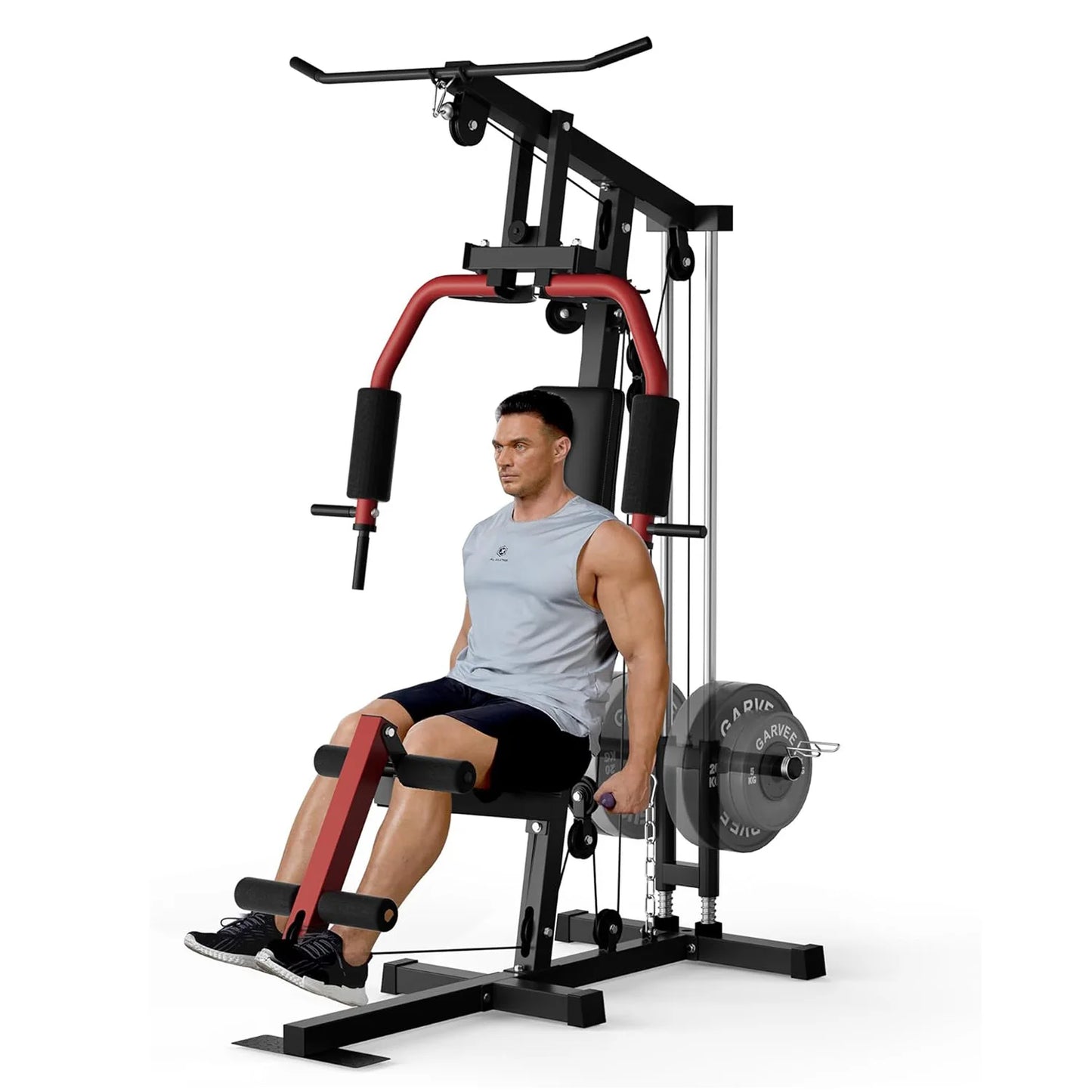 HiMISS Home Gym Machine Full Body Pulley Workout Station