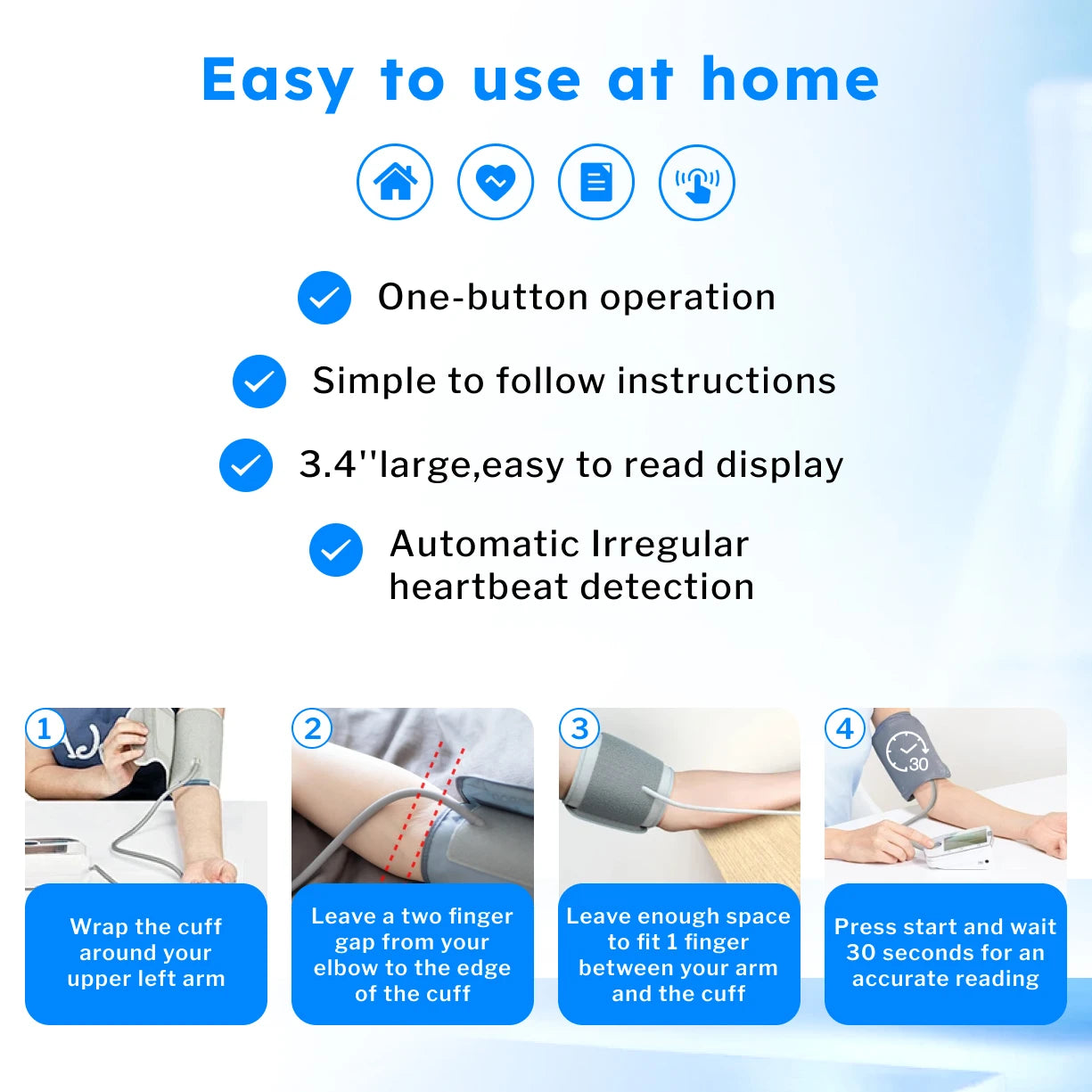 Bioland Blood Pressure Monitor Arm Automatic Digital Device