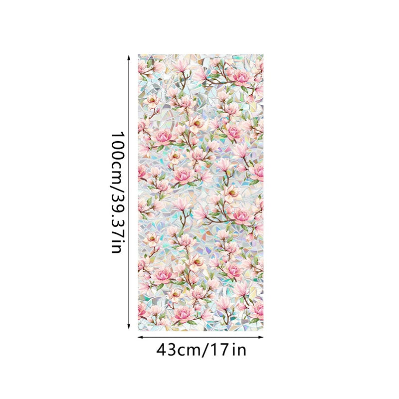 Prismatic Window Film Cling Sun Catcher Decor For Home